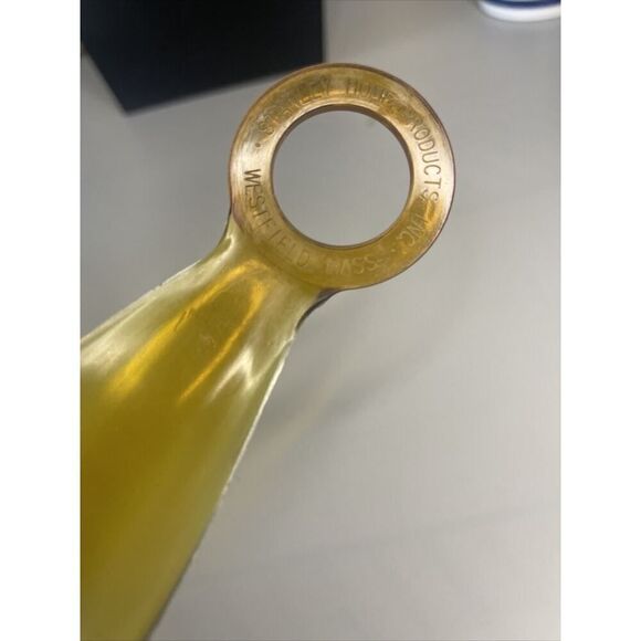 VINTAGE STANLEY HOME PRODUCTS AMBER SHOEHORN WESTFIELD MA - Picture 2 of 2